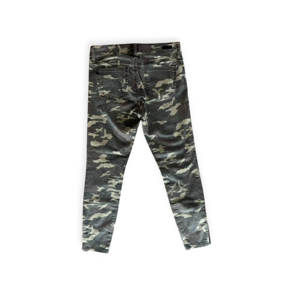 Kut from the Kloth camouflage army pattern pants ankle skinny Sz small - Picture 4 of 10